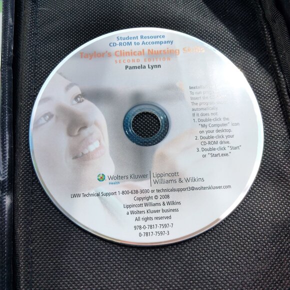 Taylors Clinical Nursing Skills Student Resource CD 2nd Edition Pamela Lynn 2008 - Picture 4 of 4